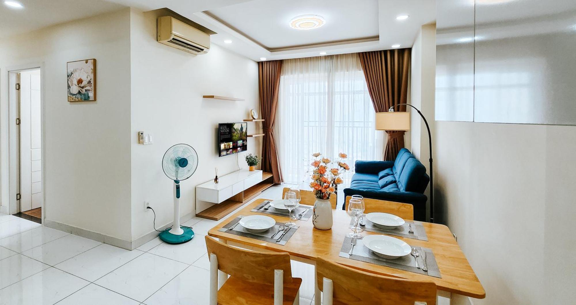 Sunrise City View Apartment , Near Lotte Mart Ho Či Minovo Město Exteriér fotografie